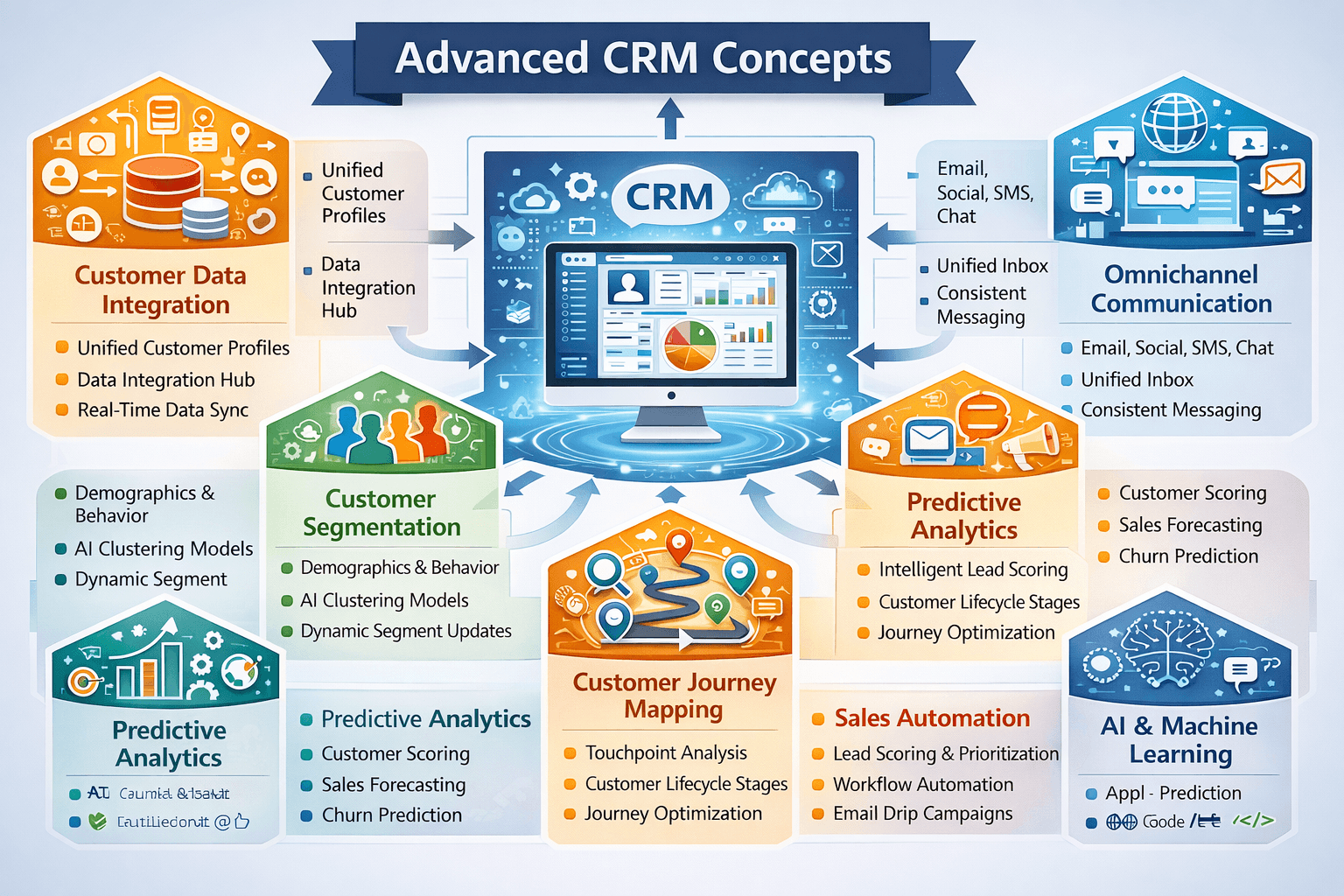 Advanced CRM Concepts in 2026: AI, Personalization & Omnichannel Strategy Guide