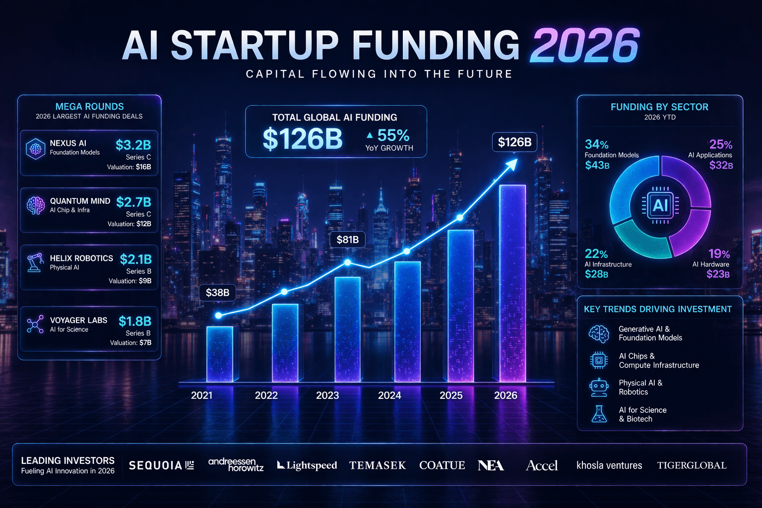 Top AI Startups Securing Funding in 2026: Innovation and Investment