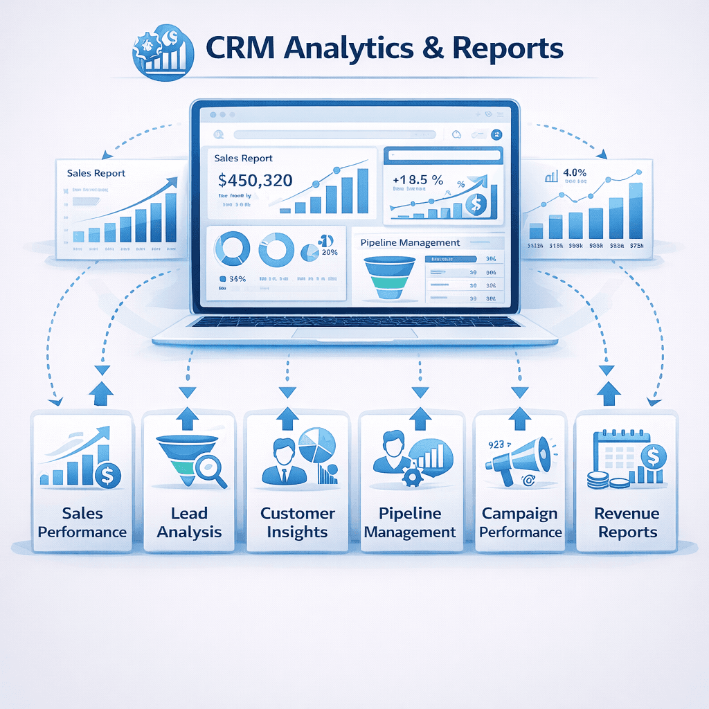 CRM Analytics (2026): Dashboards, Segmentation & AI-Powered Predictive Insights