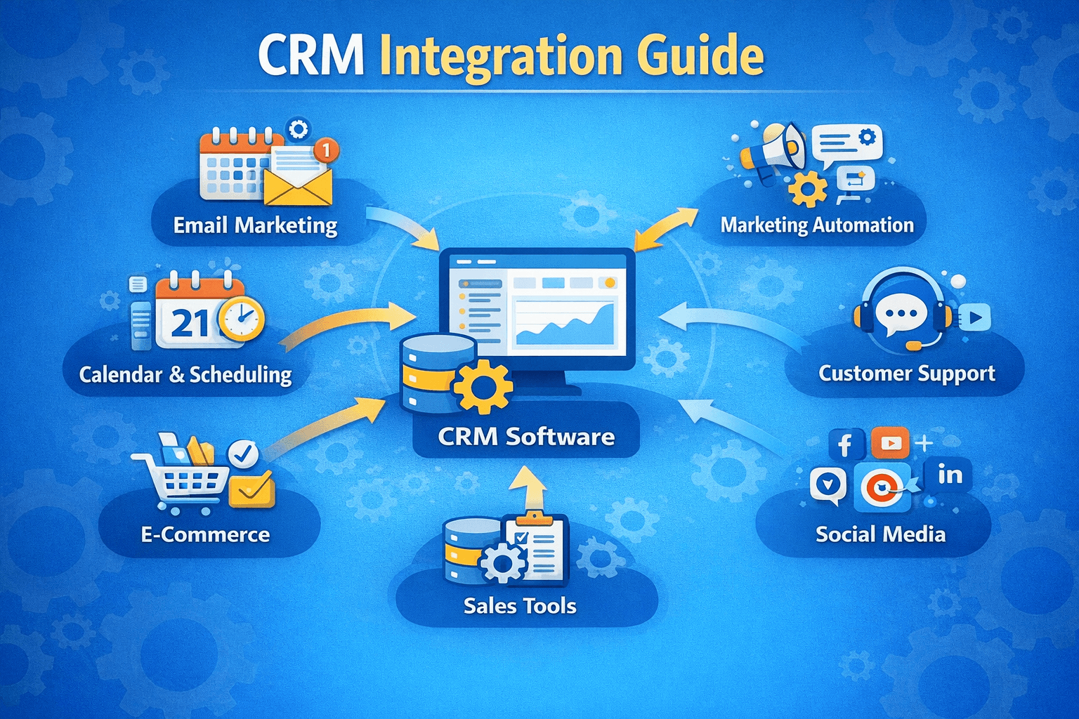 CRM Integration: APIs, WhatsApp, Email & Payment Gateways (2026)
