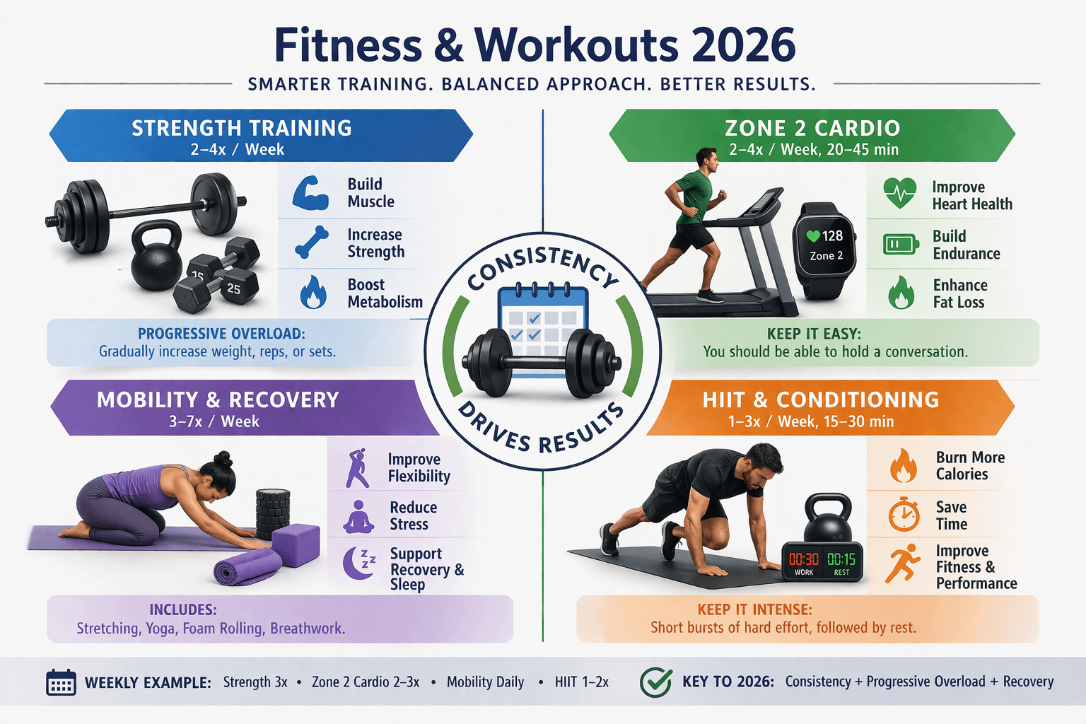 Fitness & Workout Plans 2026: Evidence-Based Training, Recovery Science, and Performance Optimization