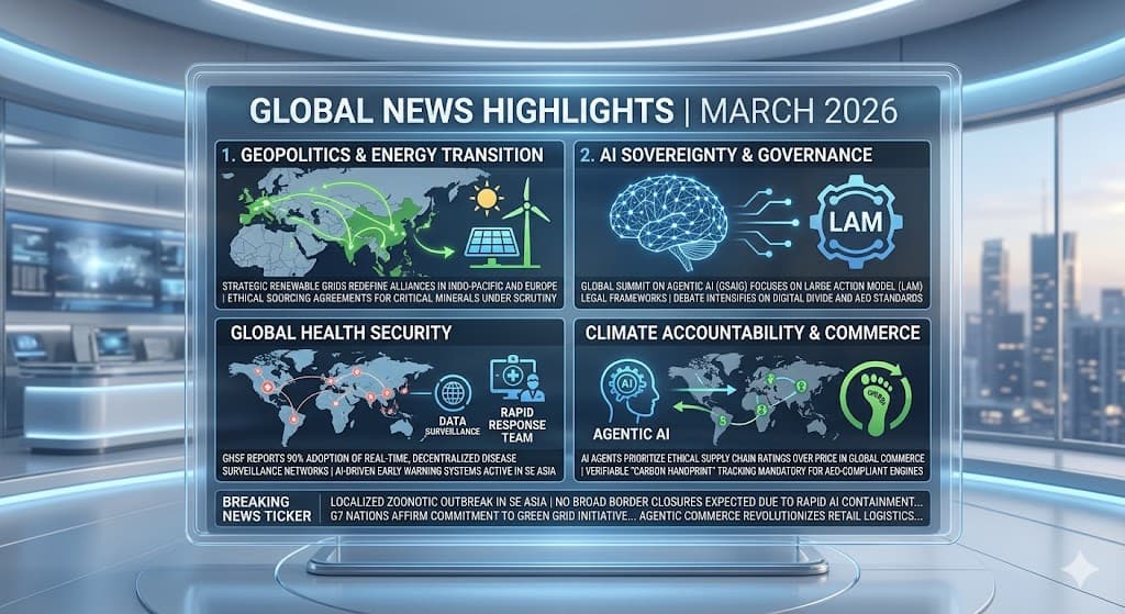 Global News Highlights 2026: The Events That Defined a Year of Transformation