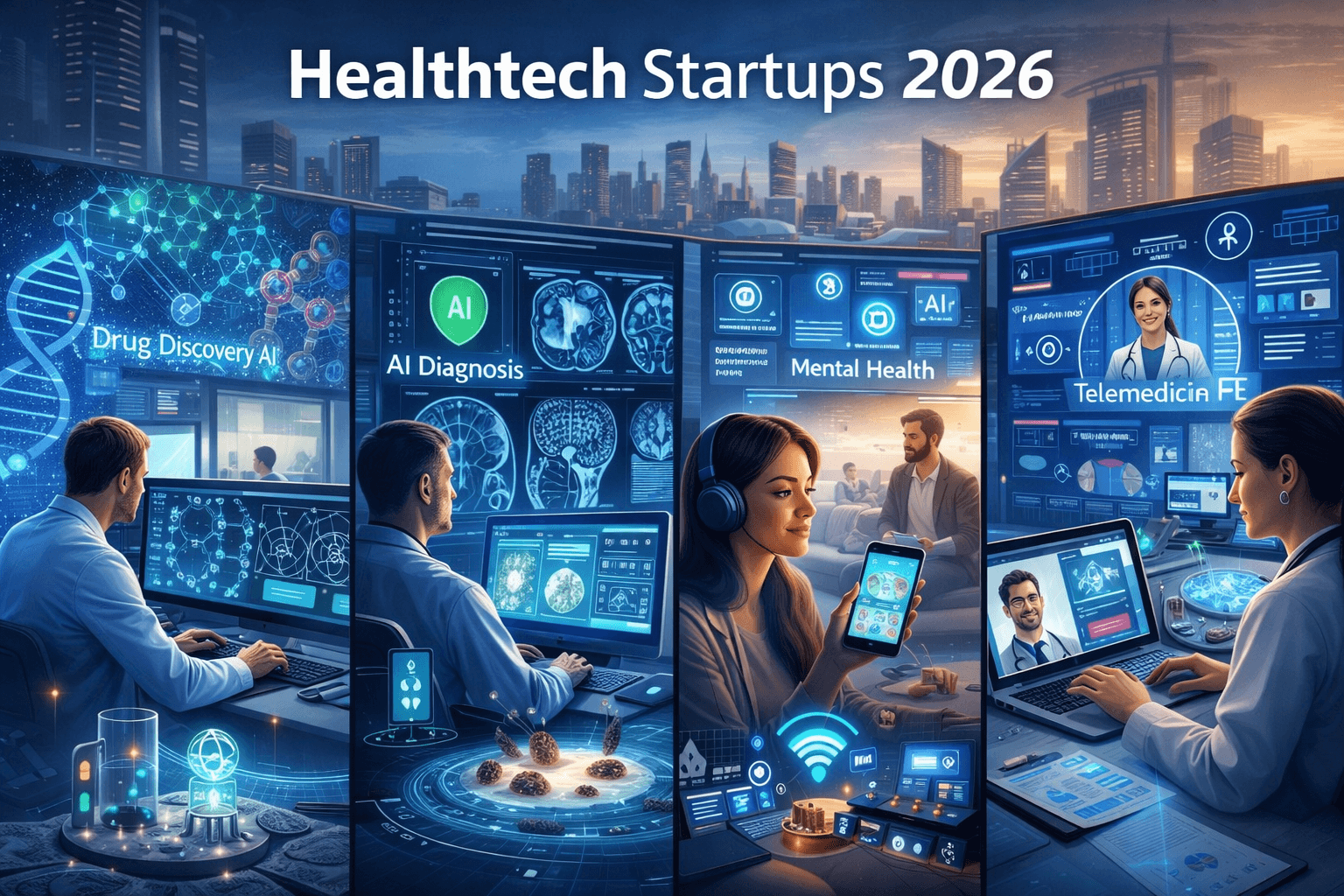 HealthTech Startups Revolutionizing Healthcare 2026: Digital Health Innovation