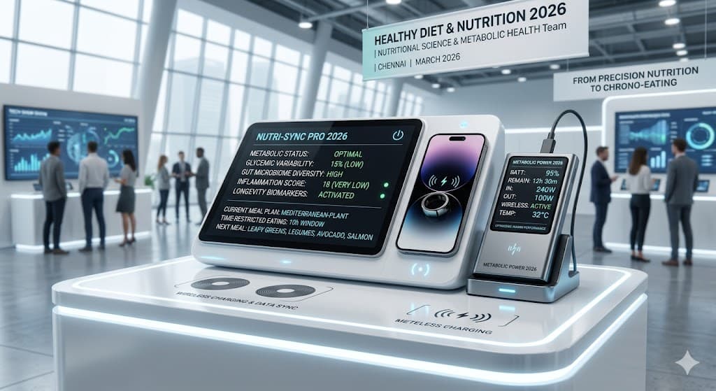 Healthy Diet & Nutrition 2026: Personalized Nutrition, Gut Microbiome, and Metabolic Health