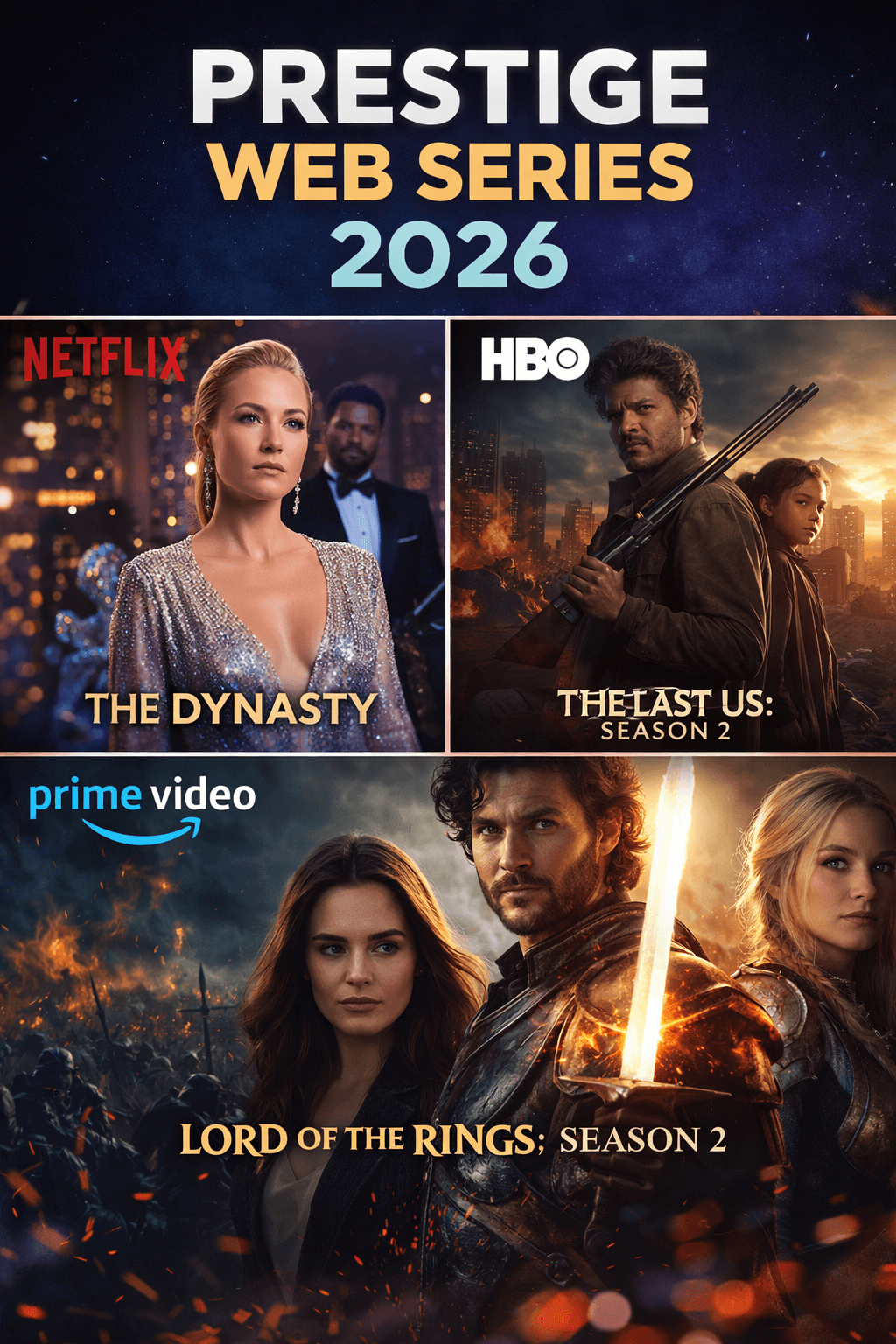 2026 prestige web series: award-winning dramas rivaling cinema in ambition and critical acclaim