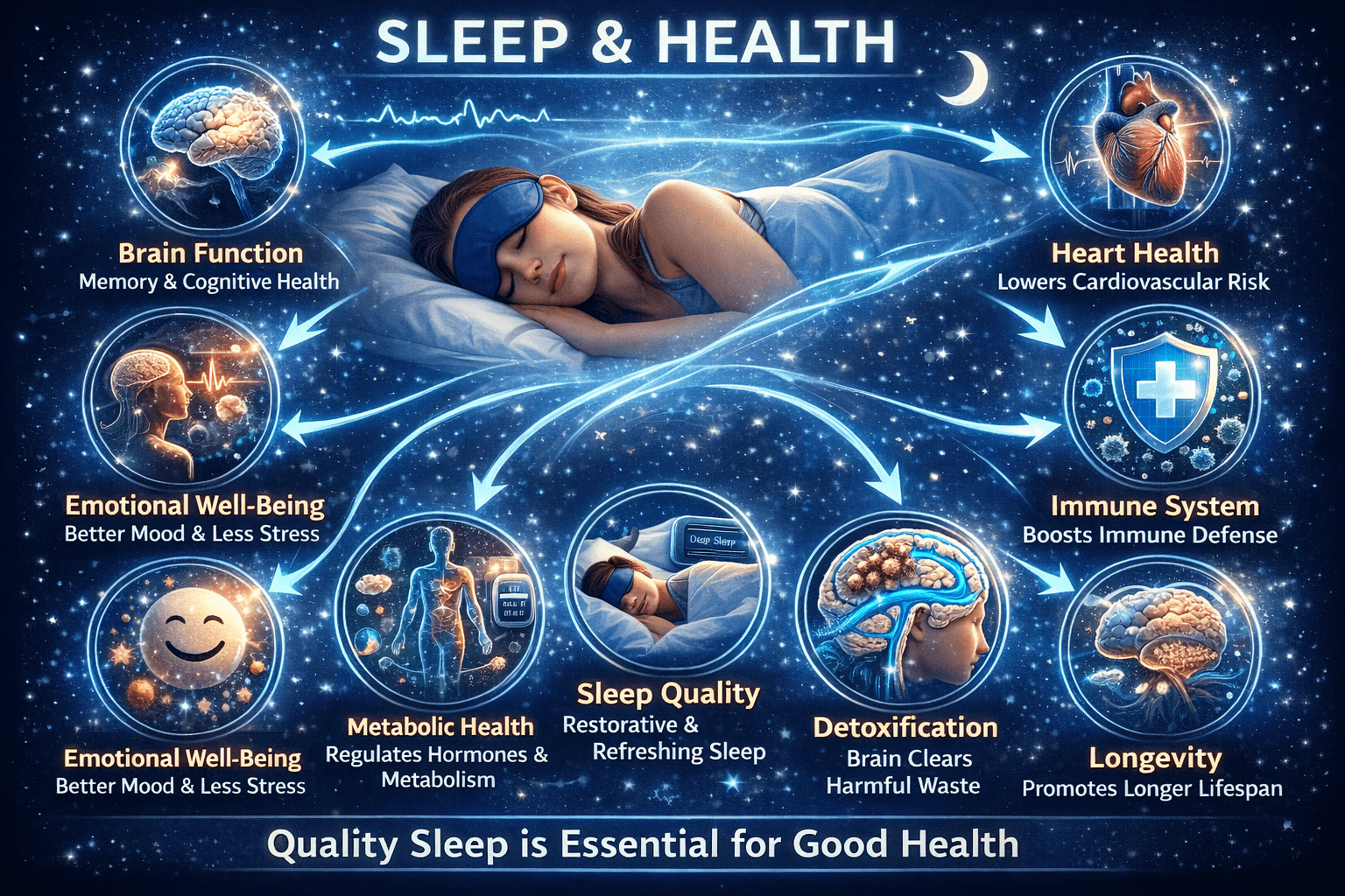 Sleep Health Improvement 2026: Neuroscience, Clinical Protocols, and the Science of Restorative Sleep