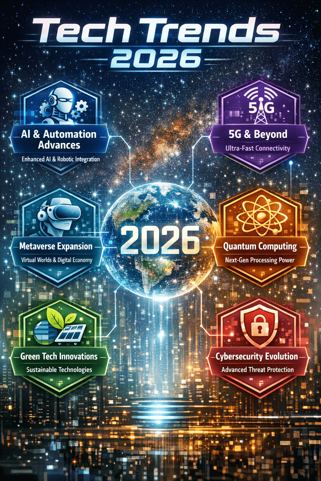 Top 10 Technology Trends (2026): AI Agents, Quantum Computing & Web4